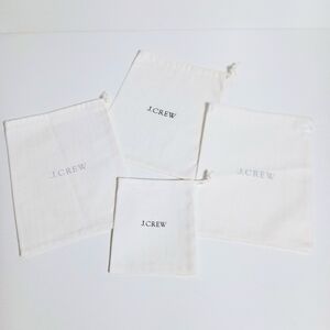 Jcrew Jewlery Dust Bag qty 4